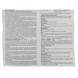 エソメプラゾール(ネキシウム ジェネリック), ネクスプロ Nexpro IV 40mg 注射 (Torrent) 情報シート5