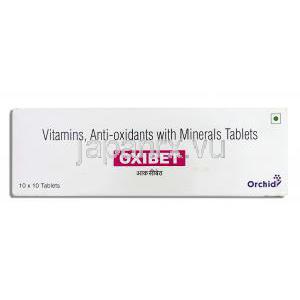 オキシベット Oxibet, 抗酸化対策＋ミネラル,　 メコバラビン＋葉酸＋セレン ソフトゼラチ