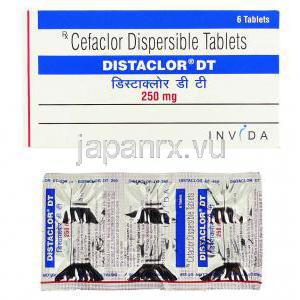 ディスタクロール Distaclor CD, ジェネリックケフラール, セファクロル 250mg カプセル (Baroque Pharma)