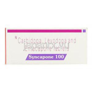シンカポン Syncapone, スタレボ ジェネリック, カルビドパ 25 mg レボドパ 100 mg エンタカポン 200mg 錠 (Sun Phara