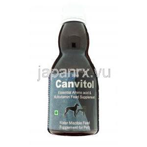 キャンビトール Canvitol アミノ酸 ＋ ビタミンC ＋ ビタミンＥ配合 200ml シロップ (Health Kare Pharma) ボトル