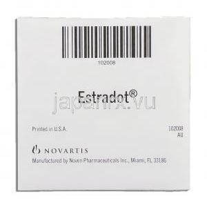 エストラドット Estradot 100mcg 経皮吸収 (Novartis) 包装