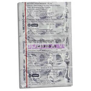 エソメプラゾール 40MG錠 (Torrent Labs)