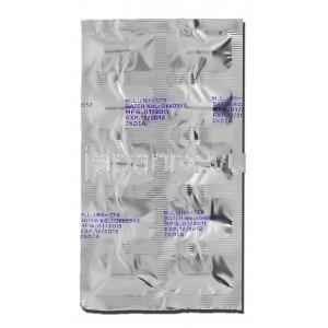 ジプシードン Zipsydon, ジオドンジェネリック, ジプラシドン 40mg カプセル (Sun Pharma) 包装