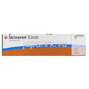 スキノレン Skinoren, アゼライン酸  20% x 30gm クリーム (Intendis) 箱