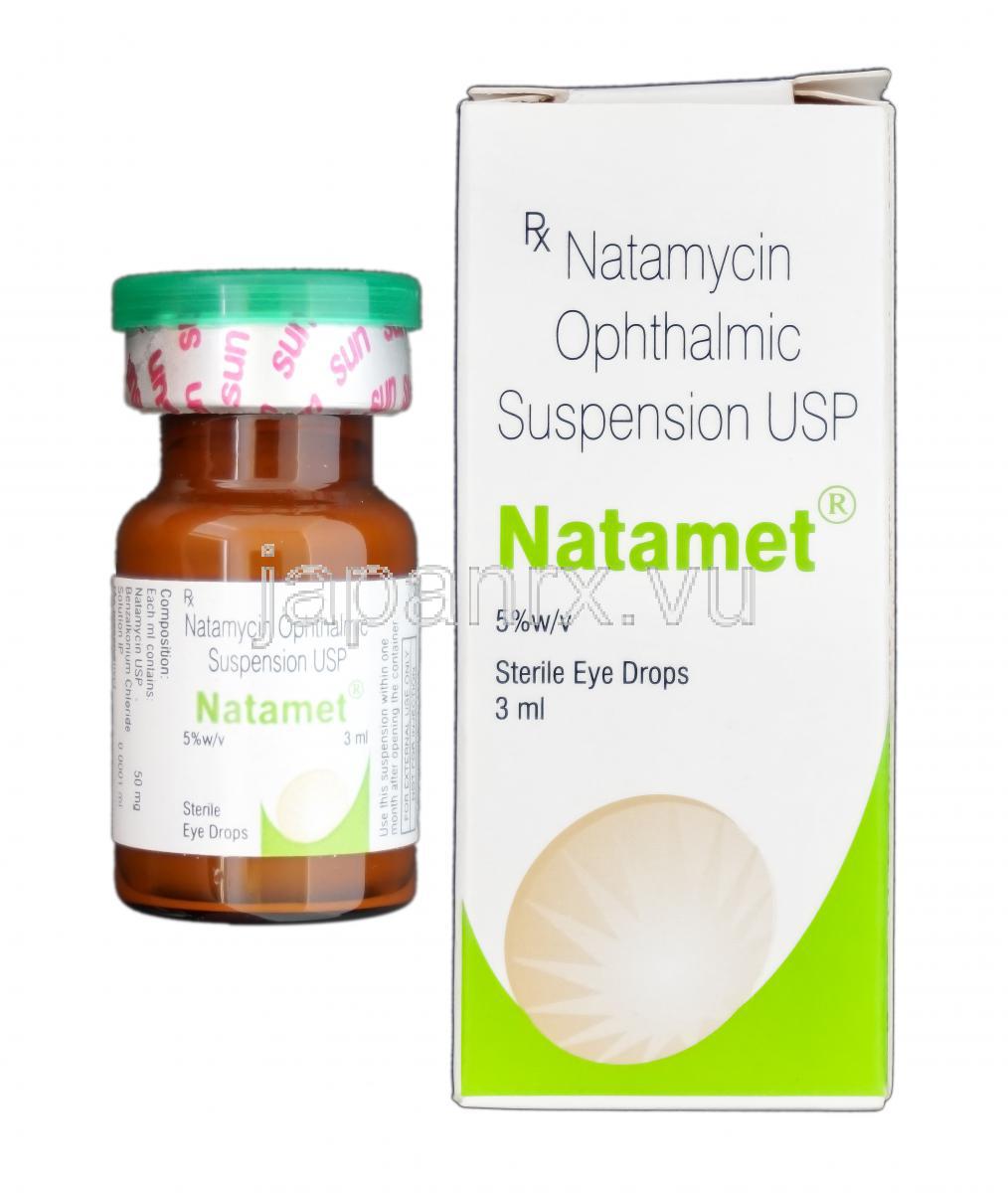 ナタメット，ナタシンジェネリック，ナタマイシン 5% 3ml 点眼薬